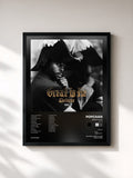 #noir Tableau de l'album Great Is He (Deluxe) de Popcaan, cadre noir, imprimé et encadré en France