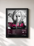 #noir Tableau de l'album Turn It Up (Louder) de Pixie Lott, cadre noir, imprimé et encadré en France