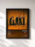 #noir Tableau de l'album Gary de Blossoms, cadre noir, imprimé et encadré en France
