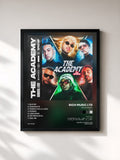 #noir Tableau de l'album The Academy (Sped Up) de RICH MUSIC LTD, cadre noir, imprimé et encadré en France