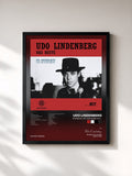 #noir Tableau de l'album Das Beste...mit und ohne Hut... de Udo Lindenberg, cadre noir, imprimé et encadré en France