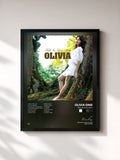 #noir Tableau de l'album Fall in Love With de Olivia Ong, cadre noir, imprimé et encadré en France