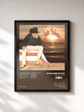 #noir Tableau de l'album Más Allá Del Sol de Joan Sebastian, cadre noir, imprimé et encadré en France