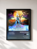 #noir Tableau de l'album We Are The People (Reimagined) de Empire of the Sun, cadre noir, imprimé et encadré en France
