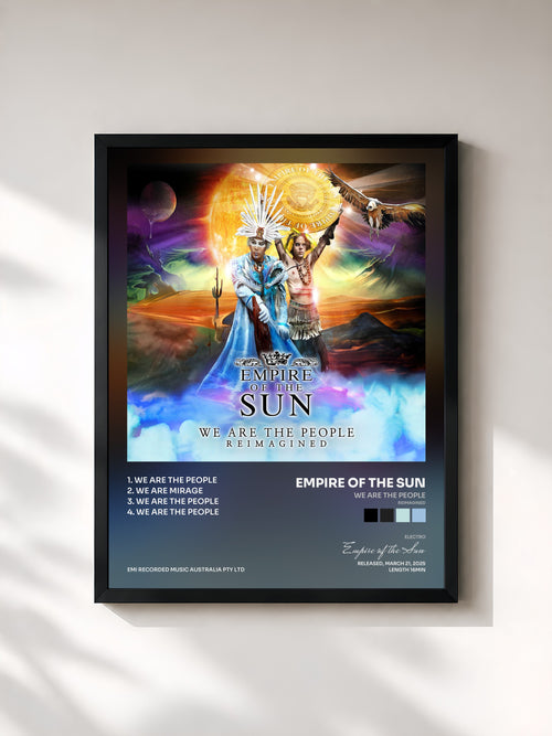 Empire of the Sun · We Are The People (Reimagined) — Affiche encadrée