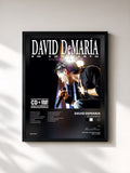 #noir Tableau de l'album En concierto de David deMaria, cadre noir, imprimé et encadré en France
