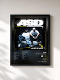 #noir Tableau de l'album Wer hätte das gedacht? (Special Edition) de ASD, cadre noir, imprimé et encadré en France