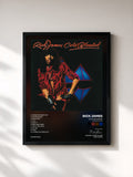 #noir Tableau de l'album Cold Blooded (Expanded Edition) de Rick James, cadre noir, imprimé et encadré en France