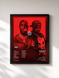 #noir Tableau de l'album Demons R Us de DOE BOY, cadre noir, imprimé et encadré en France