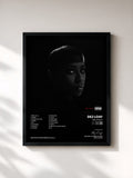 #noir Tableau de l'album Sell Sole II de Dej Loaf, cadre noir, imprimé et encadré en France