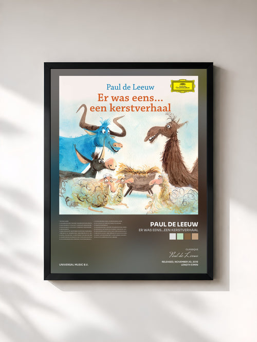 Paul de Leeuw · Er Was Eens...Een Kerstverhaal — Affiche encadrée
