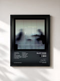 #noir Tableau de l'album Highspeeds de Elliot Moss, cadre noir, imprimé et encadré en France