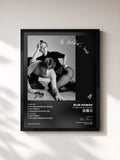 #noir Tableau de l'album My Bestfriend's House de Blue Hawaii, cadre noir, imprimé et encadré en France