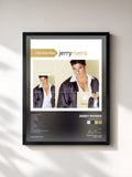 #noir Tableau de l'album Mis Favoritas de Jerry Rivera, cadre noir, imprimé et encadré en France