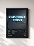 #noir Tableau de l'album Singles de Plastilina Mosh, cadre noir, imprimé et encadré en France
