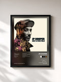 #noir Tableau de l'album Just A Few Folk de JP Cooper, cadre noir, imprimé et encadré en France