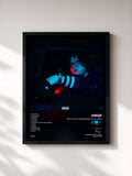#noir Tableau de l'album Pretty Boys Driving Beautiful Cars de Uniqe, cadre noir, imprimé et encadré en France
