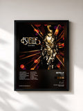 #noir Tableau de l'album Shine (Deluxe) de Estelle, cadre noir, imprimé et encadré en France