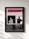 #noir Tableau de l'album Harry Connick, Jr./We Are In Love de Harry Connick Jr., cadre noir, imprimé et encadré en France