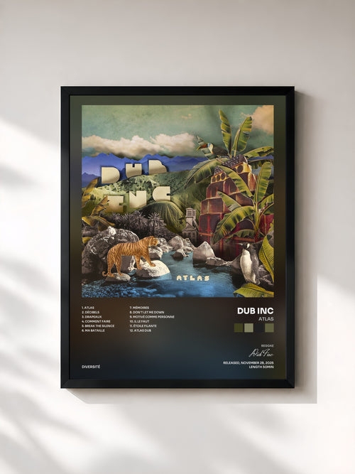 Dub Inc · Atlas — Stampa incorniciata