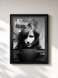 #noir Tableau de l'album Eye To The Telescope de KT Tunstall, cadre noir, imprimé et encadré en France