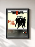 #noir Tableau de l'album Barely Legal de The Hives, cadre noir, imprimé et encadré en France