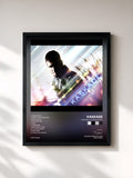 #noir Tableau de l'album Strobelite Seduction de Kaskade, cadre noir, imprimé et encadré en France