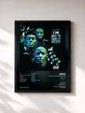 #noir Tableau de l'album Money En Gang En Mixtape de SBMG, cadre noir, imprimé et encadré en France
