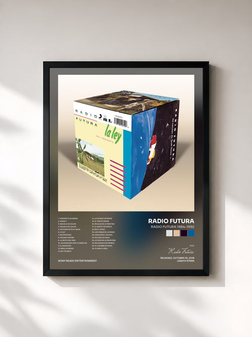 Radio Futura · Radio Futura 1984-1992 — Affiche encadrée