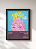 #noir Tableau de l'album Black and Blue - EP de Raleigh Ritchie, cadre noir, imprimé et encadré en France