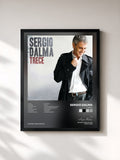 #noir Tableau de l'album Trece de Sergio Dalma, cadre noir, imprimé et encadré en France
