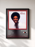 #noir Tableau de l'album Natalie de Natalie Cole, cadre noir, imprimé et encadré en France