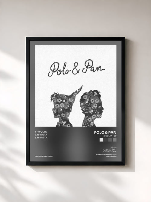 Polo & Pan · Rivolta - EP — Affiche encadrée