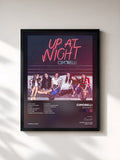 #noir Tableau de l'album Up at Night de Cimorelli, cadre noir, imprimé et encadré en France