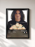 #noir Dejame Entrar von Carlos Vives als gerahmter Kunstdruck, schwarzer Rahmen, gedruckt und gerahmt in Frankreich