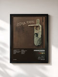 #noir Tableau de l'album We Were Here de Joshua Radin, cadre noir, imprimé et encadré en France