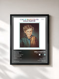 #noir Tableau de l'album Coat Of Many Colors de Dolly Parton, cadre noir, imprimé et encadré en France