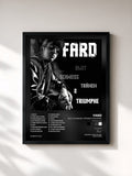 #noir Tableau de l'album Blut, Schweiss, Tränen & Triumphe (Remastered 2020) de Fard, cadre noir, imprimé et encadré en France
