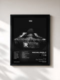 #noir Tableau de l'album Ransom 2 de Mike Will Made-It, cadre noir, imprimé et encadré en France