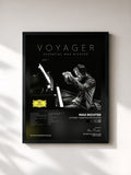 #noir Tableau de l'album Voyager - Essential Max Richter de Max Richter, cadre noir, imprimé et encadré en France