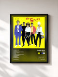 #noir Tableau de l'album B-52's de The B-52's, cadre noir, imprimé et encadré en France