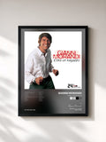 #noir Tableau de l'album C'era Un Ragazzo de Gianni Morandi, cadre noir, imprimé et encadré en France