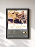 #noir Tableau de l'album Child of the Universe de Delta Goodrem, cadre noir, imprimé et encadré en France