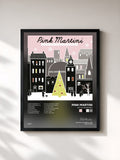 #noir Tableau de l'album Joy to the World de Pink Martini, cadre noir, imprimé et encadré en France