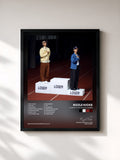 #noir Tableau de l'album Competition is for Losers de Rizzle Kicks, cadre noir, imprimé et encadré en France