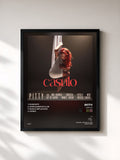 #noir Tableau de l'album Casulo de Pitty, cadre noir, imprimé et encadré en France