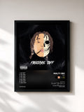 #noir Tableau de l'album Taff de MALTY 2BZ, cadre noir, imprimé et encadré en France