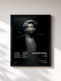 #noir Tableau de l'album bpm de Salvador Sobral, cadre noir, imprimé et encadré en France