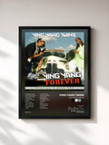 #noir Tableau de l'album Ying Yang Forever de Ying Yang Twins, cadre noir, imprimé et encadré en France