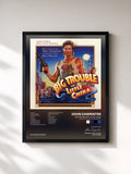 #noir Tableau de l'album Big Trouble in Little China (Original Motion Picture Soundtrack) de John Carpenter, cadre noir, imprimé et encadré en France